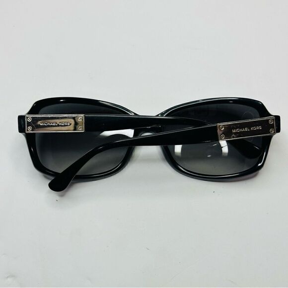 MICHAEL KORS MK2103 Claremont Polarized Sunglasses Black Silver DISCONTINUED - Picture 1 of 4